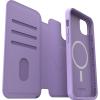 imageOtterBox Detachable Folio Wallet Case Sold Separately for MagSafe  iPhone 15 Plus and iPhone 14 Plus  Shadow BlackPurple