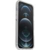 imageOtterBox iPhone 12 and 12 Pro Symmetry Series Case  Single Unit Ships in Polybag Ideal for Business Customers  BLACK ultrasleek wireless charging compatible raised edges protect camera amp screenClear