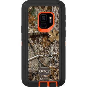imageOtterBox Defender Series Case for Samsung Galaxy S9 ONLY  NOT Plus Case Only  NonRetail Packaging  Realtree Blaze EdgeRealtree Blaze Edge