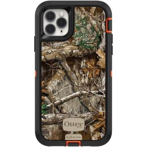 imageOtterBox Defender Series SCREENLESS Case Case for iPhone 11 Pro Max  Realtree Edge Blaze OrangeBlackRT Edge GraphicRealtree