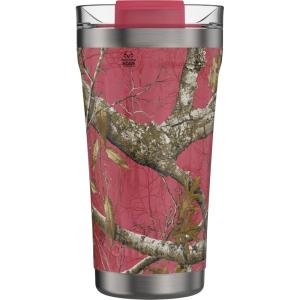 imageOtterBox Elevation Tumbler with Closed Lid  16OZ RealTree Edge Flamingo PinkRealTree Edge Pink Flamingo