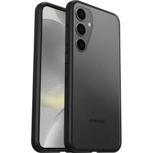 imageOtterBox Samsung Galaxy S24 Prefix Series Case  CLEAR ultrathin pocketfriendly raised edges protect camera amp screen wireless charging compatible Single Unit Ships in PolybagClearBlack