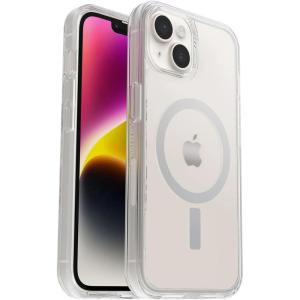imageOtterBox Symmetry Series Antimicrobial Case with Magsafe for iPhone 14 amp iPhone 13 Only  NonRetail Packaging  Realtree Flamingo Pink CamoClear