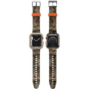 imageOtterBox Watch Bumper and Graphic Band for Apple Watch Series 789 41mm  Forest Edge Green