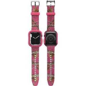 imageOtterBox Watch Bumper and Graphic Band for Apple Watch Series 789 45mm  Flamingo Pink