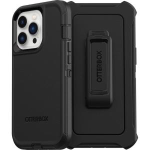 imageOtterBox iPhone 13 Pro Max amp 12 Pro Max Defender Series CaseSingle Unit Ships in Polybag Ideal for Business Customers  BLACK Rugged amp Durable with Port Protection Includes Holster Clip KickstandiPhone 13 Pro