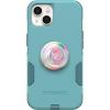 imageOtterBox Bundle Commuter Series for iPhone 13  RIVETING Way  PopSockets PopGrip  BE Kind TealTeal