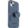 imageOtterBox Bundle Commuter Series for iPhone 13  Rock Skip Way  PopSockets PopGrip  Oil ELK BlueBlue