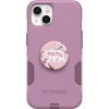 imageOtterBox Bundle Commuter Series for iPhone 13  Rock Skip Way  PopSockets PopGrip  Oil ELK BluePink