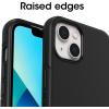imageOtterBox iPhone 13 ONLY Symmetry Series Case  Single Unit Ships in Polybag Ideal for Business Customers  BLACK ultrasleek wireless charging compatible raised edges protect camera amp screen