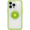 imageOtterBox iPhone 13 Pro Otter  Pop Symmetry Series Case  Black Integrated PopSockets PopGrip Slim PocketFriendly Raised Edges Protect Camera amp ScreenLimelight ClearGreen