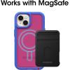 imageOtterBox iPhone 14 amp iPhone 13 Defender Series XT Case  Black Crystal Screenless Rugged Snaps to MagSafe Lanyard AttachmentPink