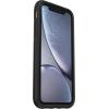 imageOtterBox iPhone XR NonretailShips in Polybag Symmetry Series Case  NonretailShips in Polybag  BLACK ultrasleek wireless charging compatible raised edges protect camera amp screen
