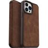 imageOtterBox iPhone 13 Pro Max amp iPhone 12 Pro Max Strada Series Case  ESPRESSO card holder genuine leather pocketfriendly folio caseESPRESSO
