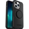 imageOtterBox iPhone 13 Pro Otter  Pop Symmetry Series Case  Black Integrated PopSockets PopGrip Slim PocketFriendly Raised Edges Protect Camera amp ScreenBlack