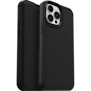 imageOtterBox iPhone 13 Pro Max amp iPhone 12 Pro Max Strada Series Case  ESPRESSO card holder genuine leather pocketfriendly folio caseSHADOW