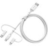imageOtterBox 3in1 USBA to MicroUSB Lightning and USBC Cable  Cloud Dream