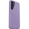 imageOtterBox Galaxy S23 Symmetry Series Case  Clear UltraSleek Wireless Charging Compatible Raised Edges Protect Camera amp ScreenPurple
