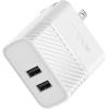imageOtterBox USBA Dual Port Wall Charger 24W Combined  OtterBox USB ALightning Cable 1M  Cloud Dream