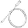 imageOtterBox USBA Dual Port Wall Charger 24W Combined  OtterBox USB ALightning Cable 1M  Cloud Dream