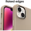 imageOtterBox iPhone 14 Plus Symmetry Series Case  CLEAR  ultrasleek wireless charging compatible raised edges protect camera amp screenBrown