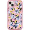 imageOtterBox iPhone 14 Plus Symmetry Series Case  Paradise Print Black UltraSleek Snaps to MagSafe Raised Edges Protect Camera amp ScreenPink