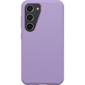 imageOtterBox Galaxy S23 Symmetry Series Case  Clear UltraSleek Wireless Charging Compatible Raised Edges Protect Camera amp ScreenPurple