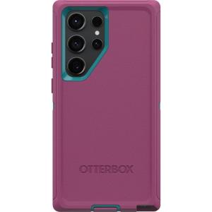 imageOtterBox Galaxy S23 Ultra Defender Series Case  Black Rugged amp Durable with Port Protection Includes Holster Clip KickstandPink