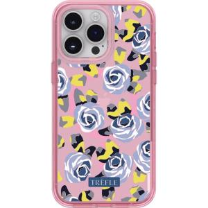 imageOtterBox iPhone 14 Pro Max Symmetry Series Case  Paradise Print Black UltraSleek Snaps to MagSafe Raised Edges Protect Camera amp ScreenPink