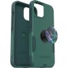 imageBundle OtterBox iPhone 15 iPhone 14 and iPhone 13 Commuter Series Case  GET YOUR GREENS  PopSockets PopGrip  OIL AGATE slim amp tough pocketfriendly with port protection PopGrip included