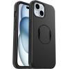 imageOtterBox iPhone 15 iPhone 14 and iPhone 13 OtterGrip Symmetry Series Case  Aspen Gleam Orange Builtin Grip Sleek case Snaps to MagSafe Raised Edges Protect Camera amp ScreenBlack