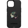 imageBundle Commuter Series Case for iPhone 131415  Black  PopSockets PopGrip  Electric Oil Slick Slim Tough and PocketFriendly Case with Port Protection and Included PopGrip