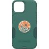 imageBundle OtterBox iPhone 15 iPhone 14 and iPhone 13 Commuter Series Case  GET YOUR GREENS  PopSockets PopGrip  FALL FLEUR slim amp tough pocketfriendly with port protection PopGrip included