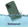 imageOtterBox FR Series Waterproof Case with MagSafe Designed by LifeProof for iPhone 14 Plus  Dauntless Green