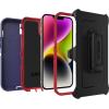 imageOtterBox iPhone 14 Plus Defender Series Case  American Flag Rugged amp Durable with Port Protection Includes Holster Clip Kickstand