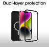 imageOtterBox iPhone 14 Plus Defender Series XT Case  Black Screenless Rugged Snaps to MagSafe Lanyard Attachment