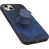 imageOtterBox iPhone 14 Plus Only OtterGrip Symmetry Series Case  BLUE STORM Blue builtin grip sleek case snaps to MagSafe raised edges protect camera amp screen