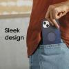 imageOtterBox iPhone 14 Plus Only OtterGrip Symmetry Series Case  BLUE STORM Blue builtin grip sleek case snaps to MagSafe raised edges protect camera amp screen