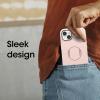 imageOtterBox iPhone 14 Plus Only OtterGrip Symmetry Series Case  MADE ME BLUSH Pink builtin grip sleek case snaps to MagSafe raised edges protect camera amp screen