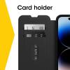 imageOtterBox iPhone 14 Pro Max ONLY Strada Series Case  Espresso Brown Card Holder Genuine Leather PocketFriendly Folio CaseBlack