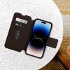 imageOtterBox iPhone 14 Pro Max ONLY Strada Series Case  Espresso Brown Card Holder Genuine Leather PocketFriendly Folio CaseBrown