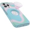 imageOtterBox iPhone 14 Pro Max Otter  Pop Symmetry Series Clear Case  Glowing Aura Pink Integrated PopSockets PopGrip Slim PocketFriendly Raised Edges Protect Camera amp Screen