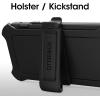 imageOtterBox iPhone 14 Pro ONLY Defender Series Case  Black Rugged amp Durable with Port Protection Includes Holster Clip Kickstand