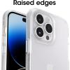 imageOtterBox iPhone 14 Pro ONLY Prefix Series Case  Clear UltraThin PocketFriendly Raised Edges Protect Camera amp Screen Wireless Charging Compatible