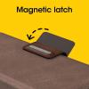 imageOtterBox iPhone 14 Pro ONLY Strada Series Case  Shadow Black Card Holder Genuine Leather PocketFriendly Folio caseBrown