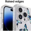 imageOtterBox iPhone 14 Pro ONLY Symmetry Series Case  Black UltraSleek Wireless Charging Compatible Raised Edges Protect Camera amp ScreenY2K Butterfly