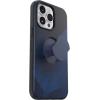imageOtterBox iPhone 14 Pro Only OtterGrip Symmetry Series Case  BLUE STORM Blue builtin grip sleek case snaps to MagSafe raised edges protect camera amp screen
