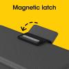 imageOtterBox iPhone 14 amp iPhone 13 Strada Series Case  Shadow Black Card Holder Genuine Leather PocketFriendly Folio caseBlack