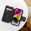 imageOtterBox iPhone 14 amp iPhone 13 Strada Series Case  Shadow Black Card Holder Genuine Leather PocketFriendly Folio caseBlack