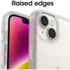 imageOtterBox iPhone 14 amp iPhone 13 Symmetry Series Case  BLACK  UltraSleek Wireless Charging Compatible Raised Edges Protect Camera amp ScreenClearGlitter
